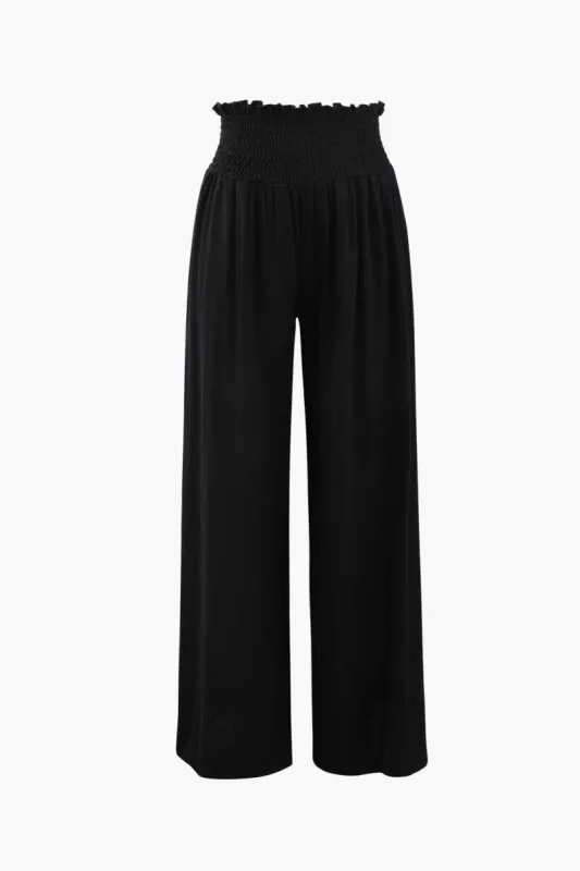 Paperbag Waist Wide Leg Pants sold by Micas