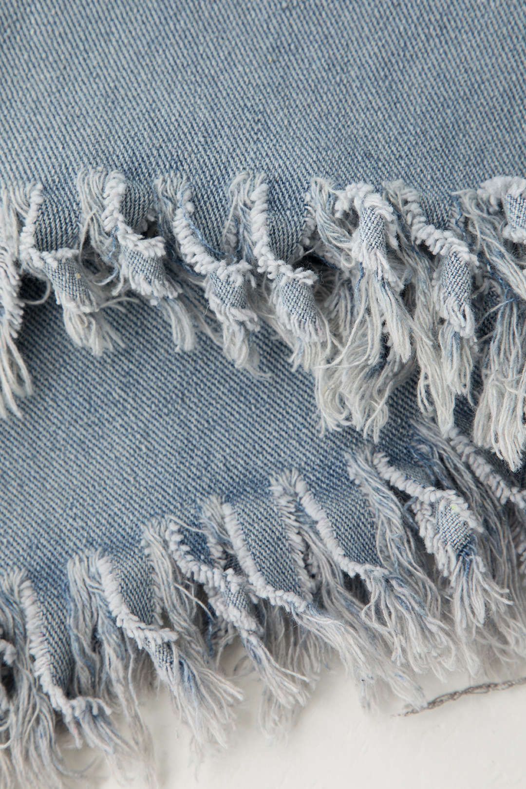 Frayed Wrap Flare Leg Jeans sold by Micas product image thumbnail 3