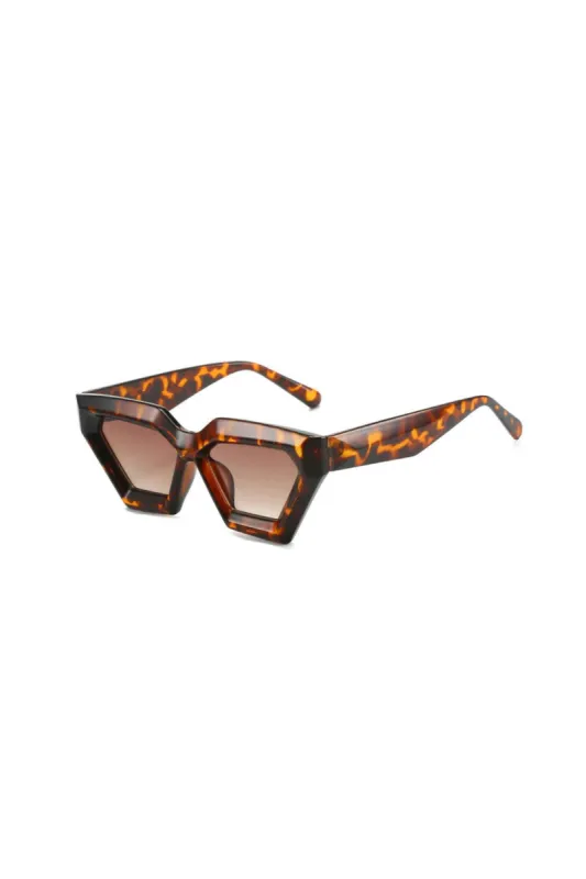 Chunky Geometric Cat Eye Sunglasses sold by Micas