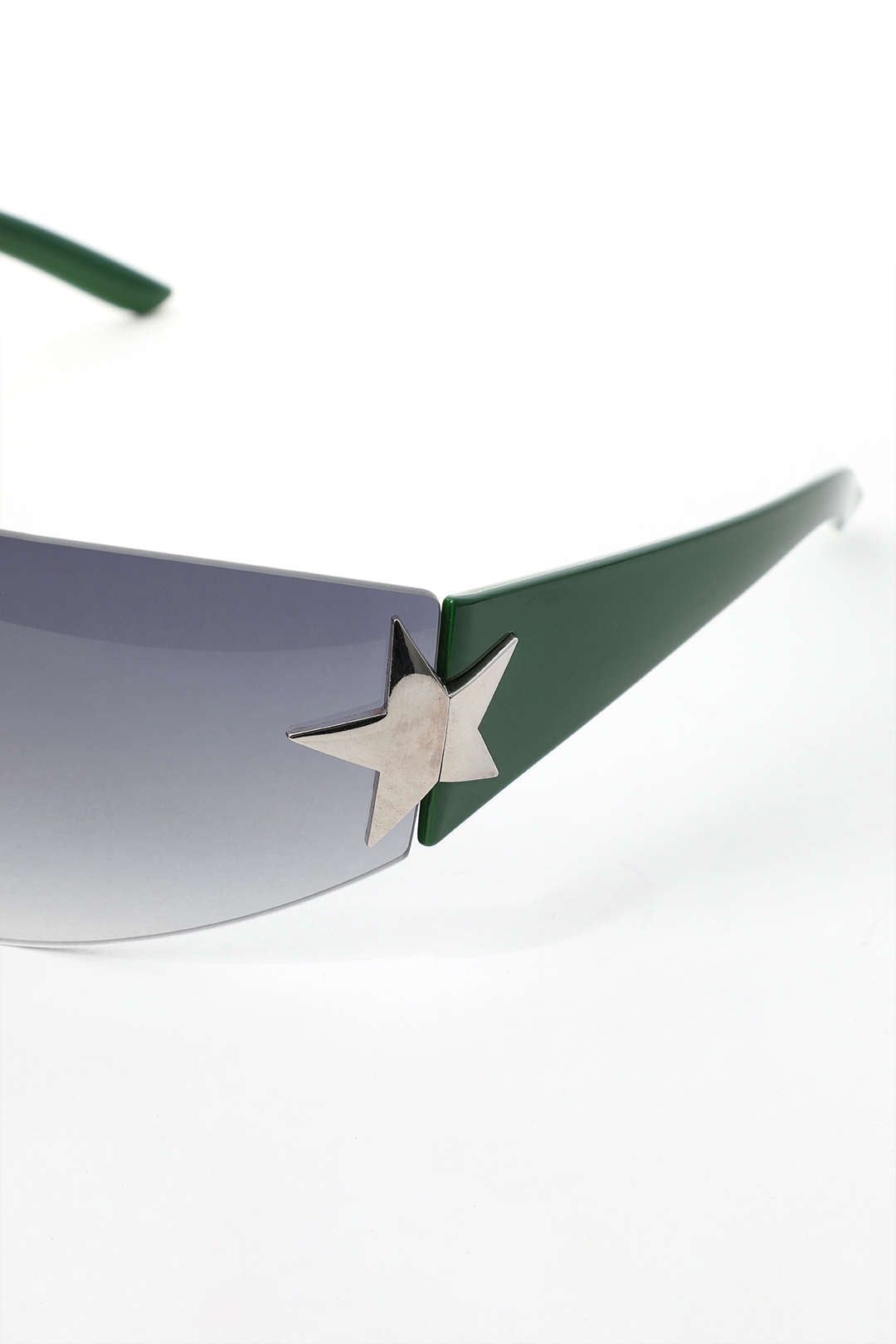 Star Decor Wraparound Rimless Sunglasses sold by Micas product image thumbnail 3