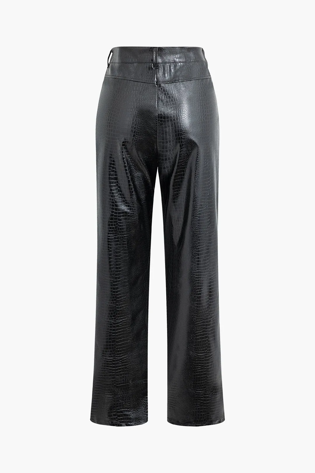 Faux Leather Tube top And Pants Set sold by Micas product image thumbnail 5