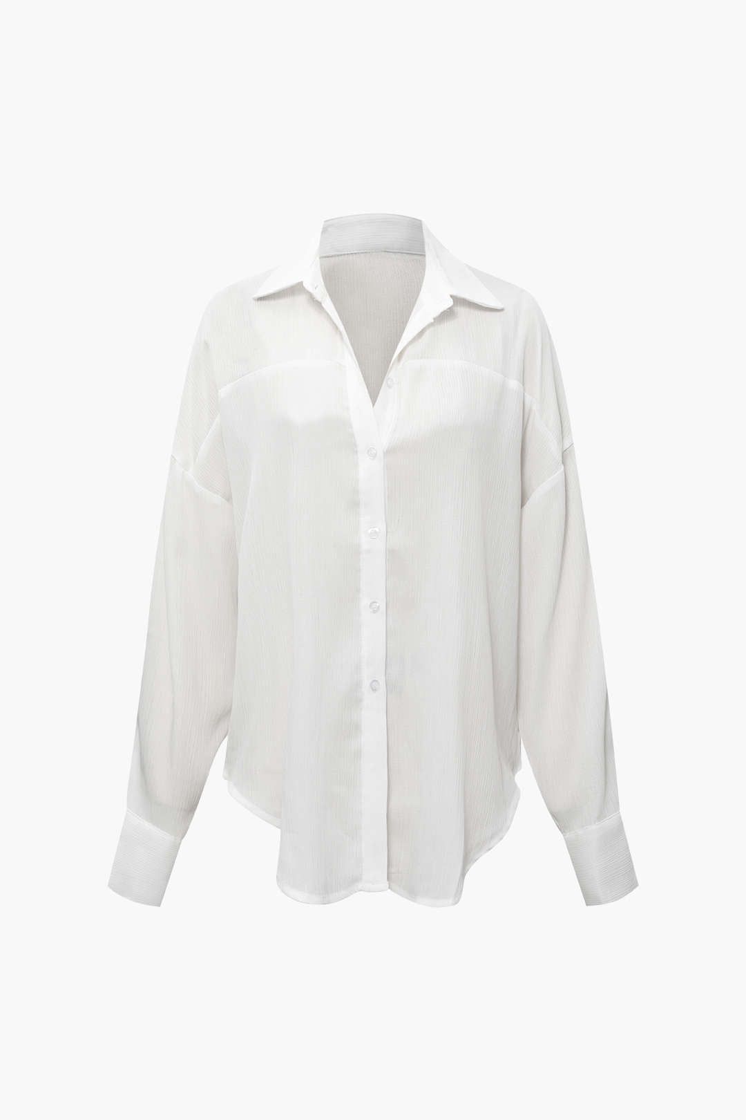 Button Down Drop Shoulder Shirt sold by Micas product image thumbnail 2