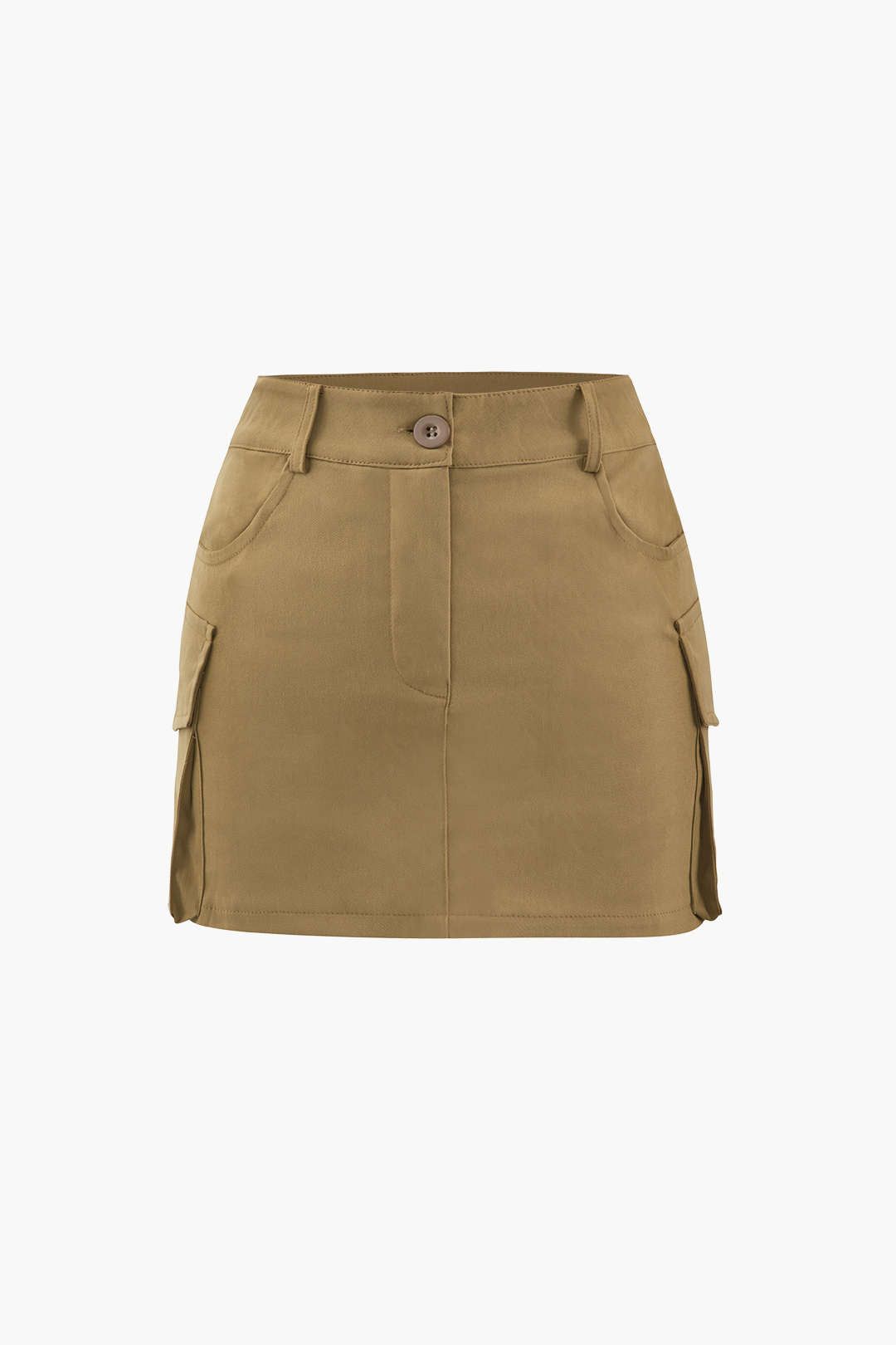A-line Side Pocket Mini Skirt sold by Micas