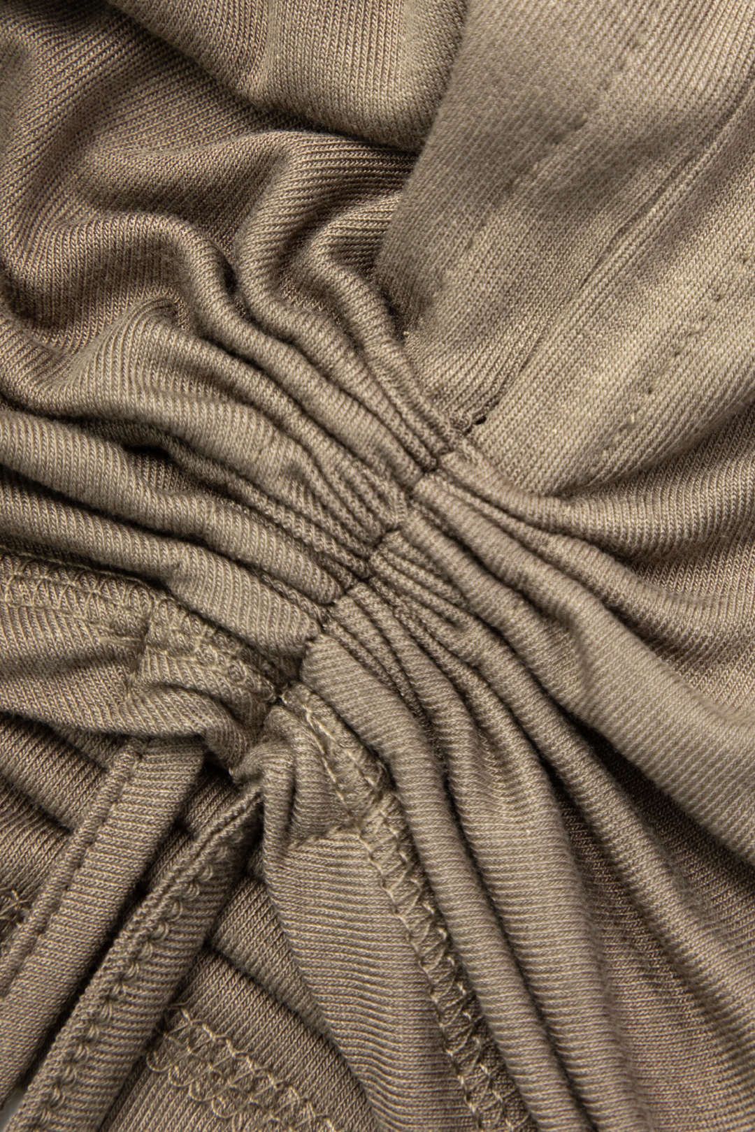 Turtle Neck Drawstring Long Sleeve Crop Top sold by Micas product image thumbnail 4