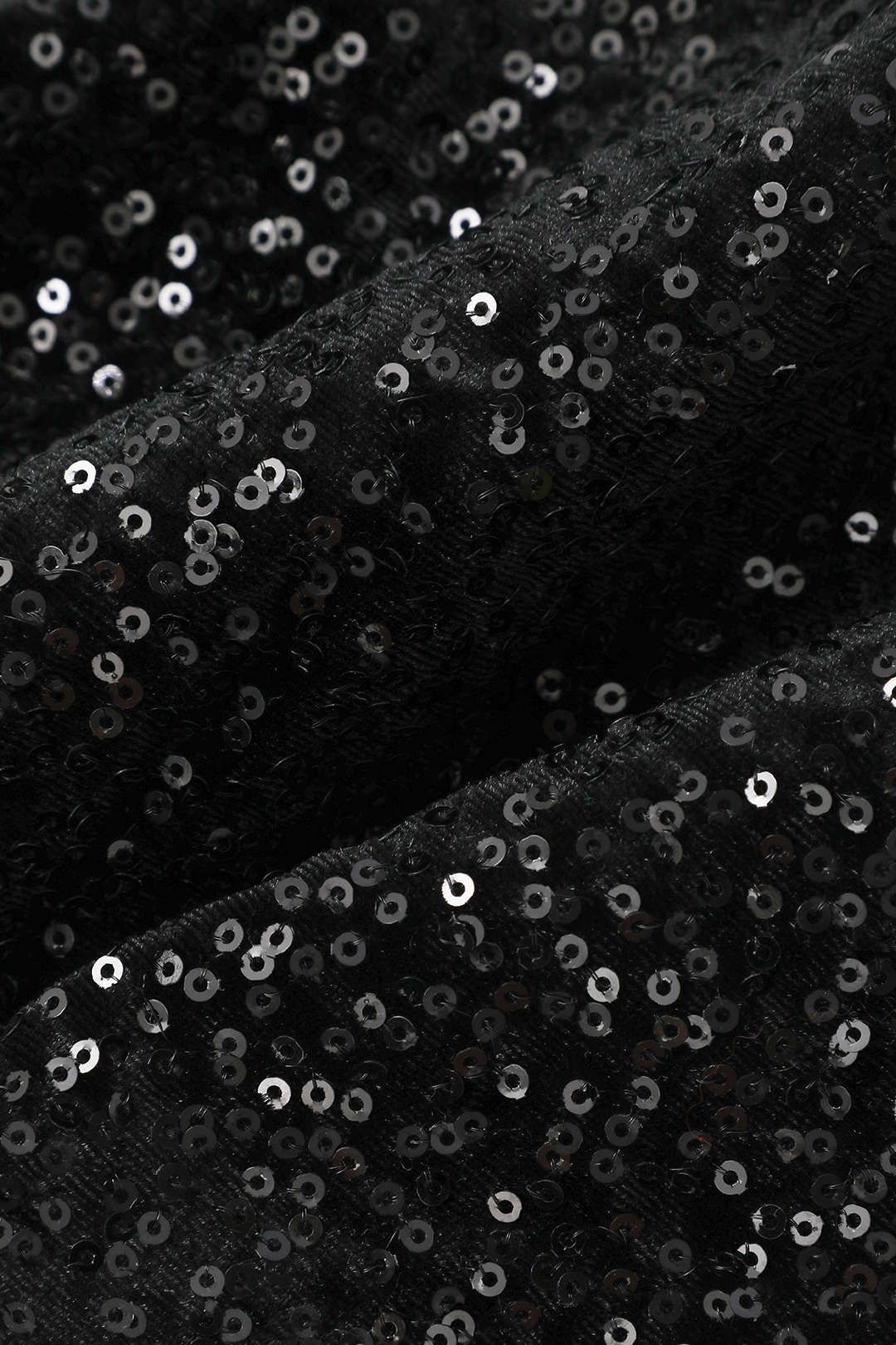 Sequin Velvet Zipper Mini Skirt sold by Micas product image thumbnail 3