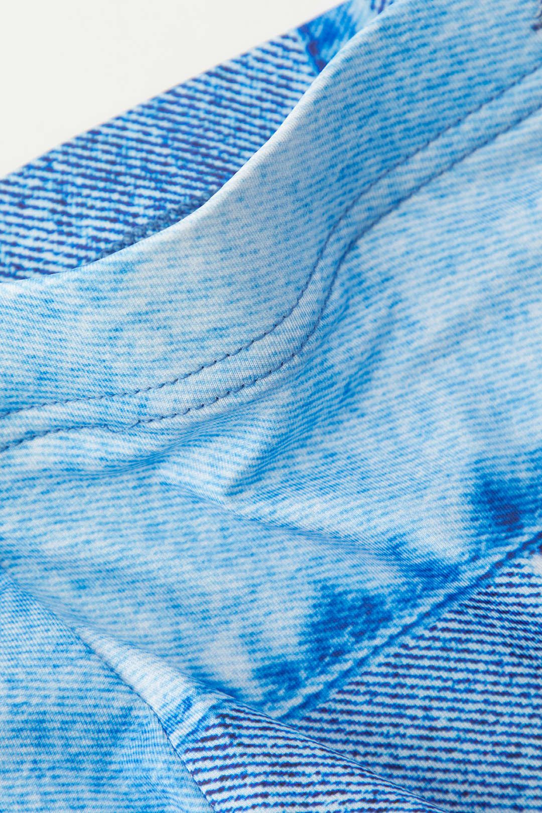 Denim Print Cut Out Top And Mini Skirt Set sold by Micas product image thumbnail 9