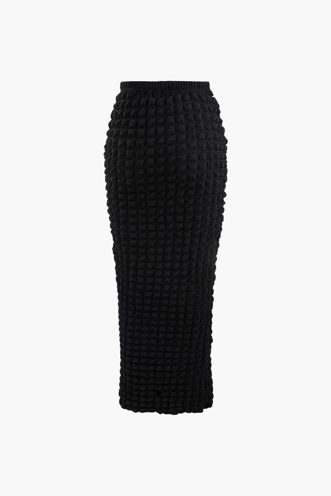 Popcorn Textured Maxi Skirt sold by Micas product image thumbnail 2