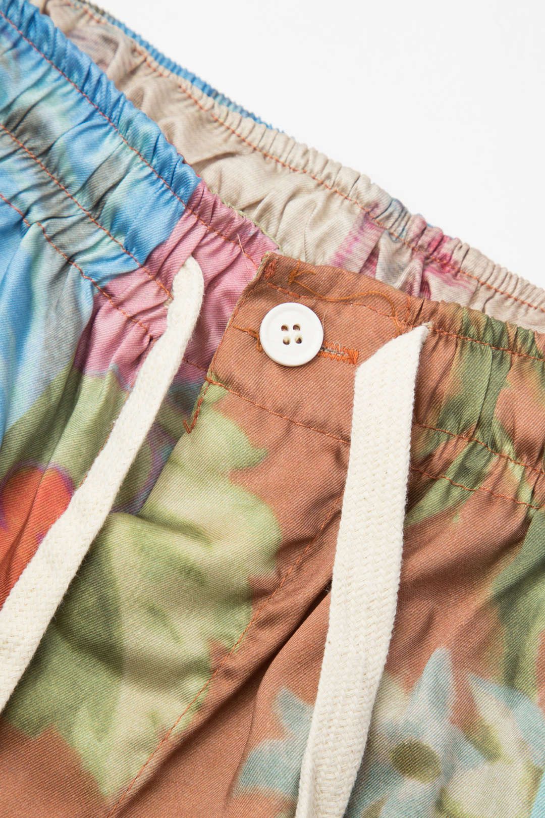 Floral Print High Waisted Drawstring Wide Leg Pants sold by Micas product image thumbnail 4