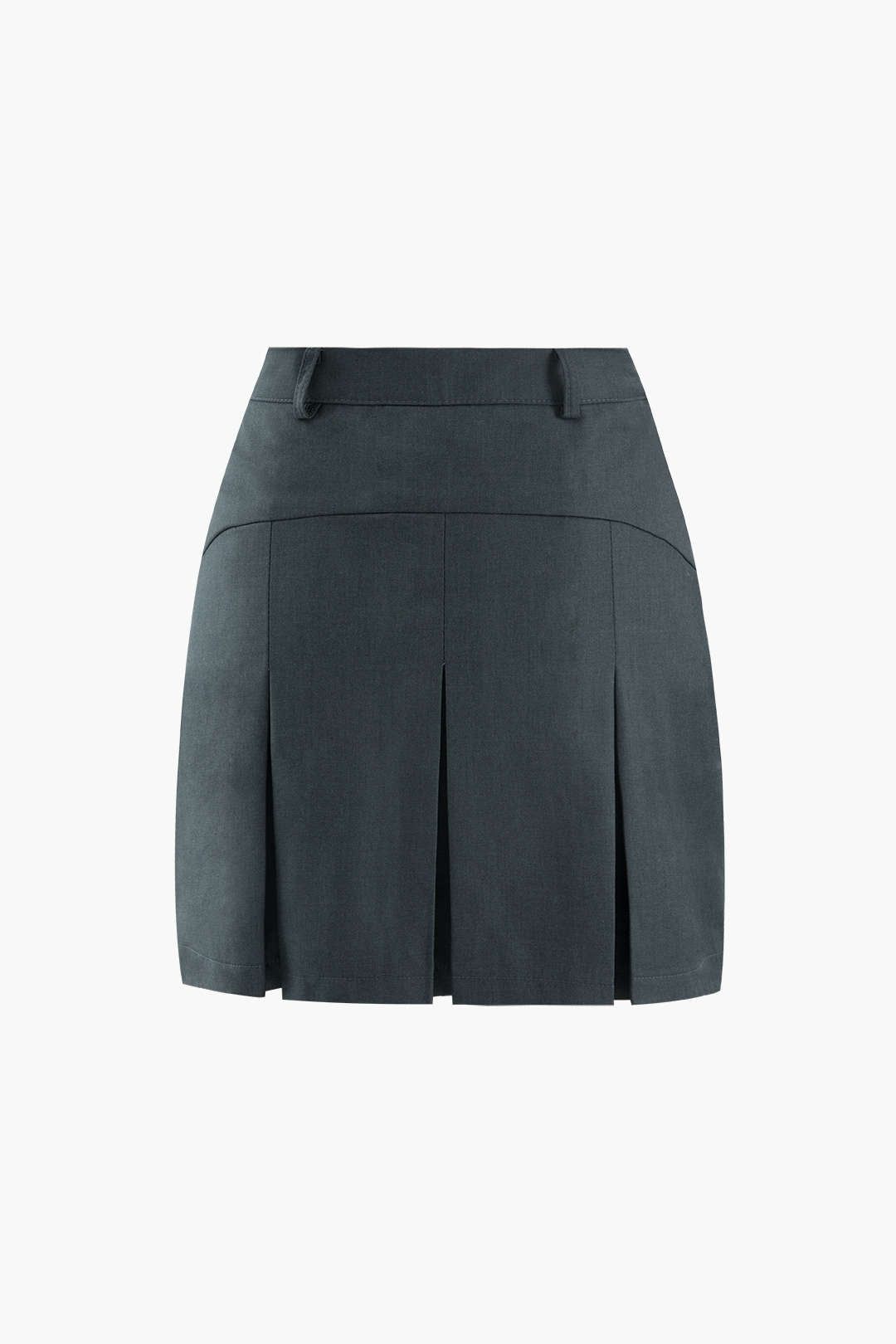 Pleated A-line Mini Skirt sold by Micas product image thumbnail 2