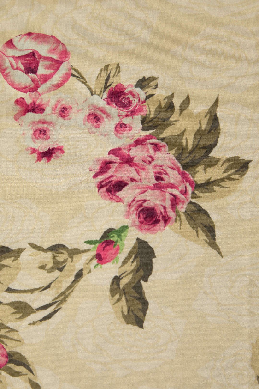 Floral Print Corset Top And Slit Midi Skirt Set sold by Micas product image thumbnail 8