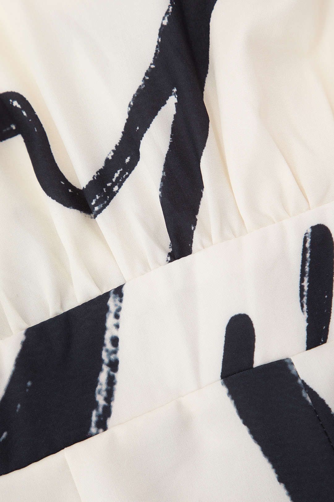 Line Print Halter Wide Leg Jumpsuit sold by Micas product image thumbnail 4