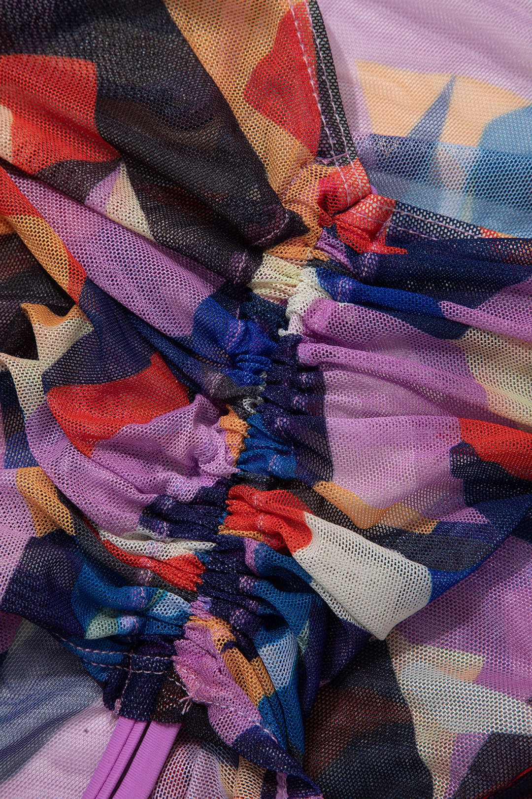 Halter Bikini And Printed Mesh Sarong Set sold by Micas product image thumbnail 6