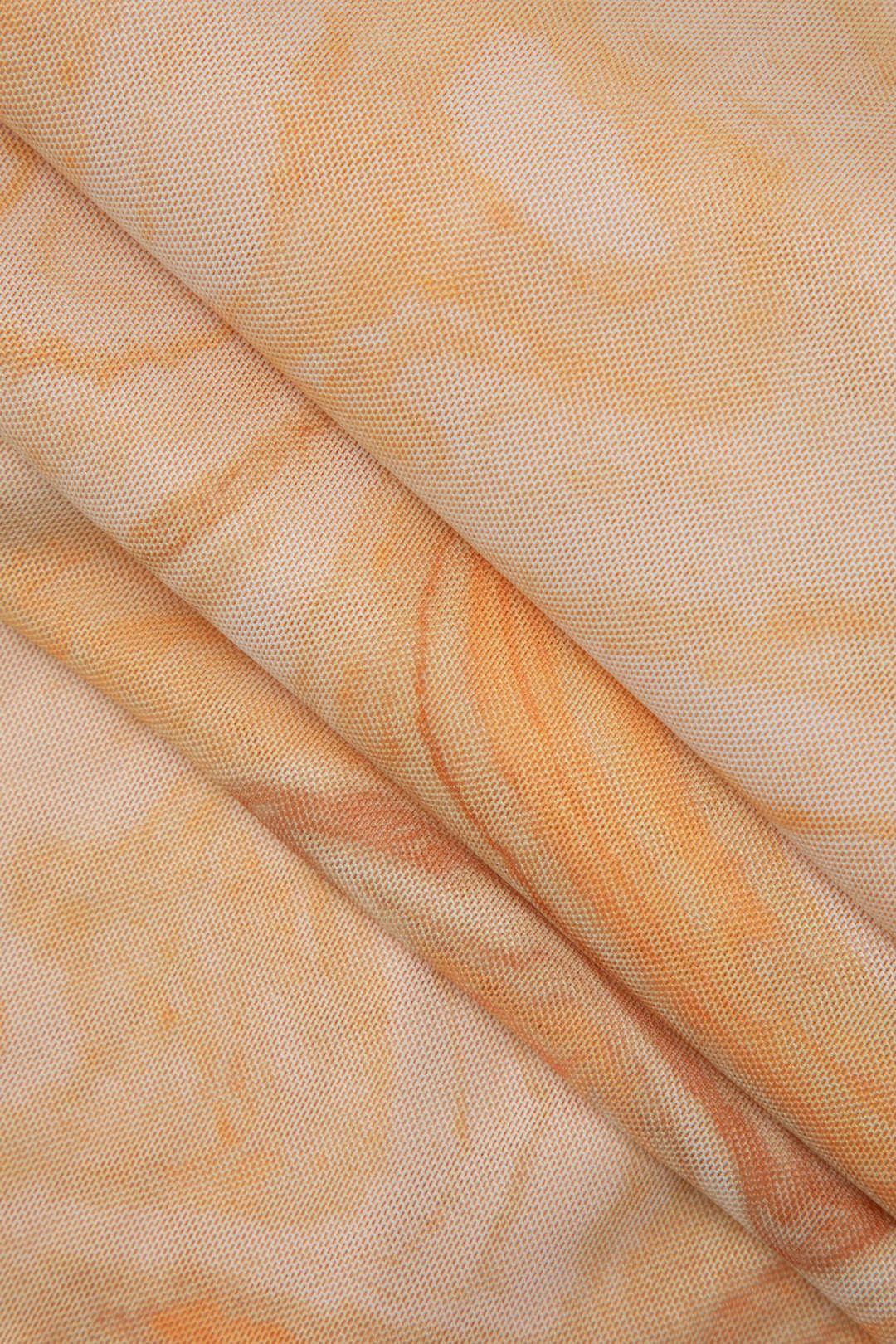 Printed Mesh Tie Waist Slit Skirt sold by Micas product image thumbnail 4