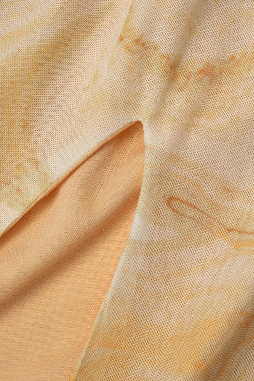 Printed Mesh Tie Waist Slit Skirt sold by Micas product image thumbnail 5