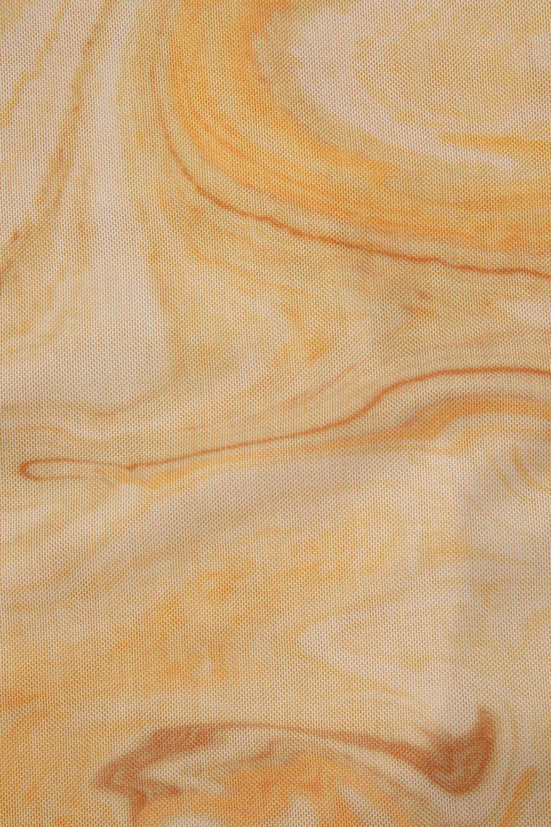 Printed Mesh Tie Waist Slit Skirt sold by Micas product image thumbnail 3