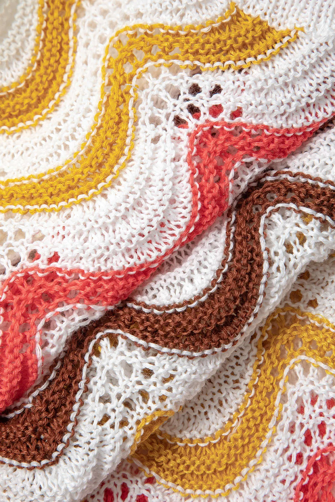 Bølget mønster ærmeløs strik bukser sold by Micas product image thumbnail 3