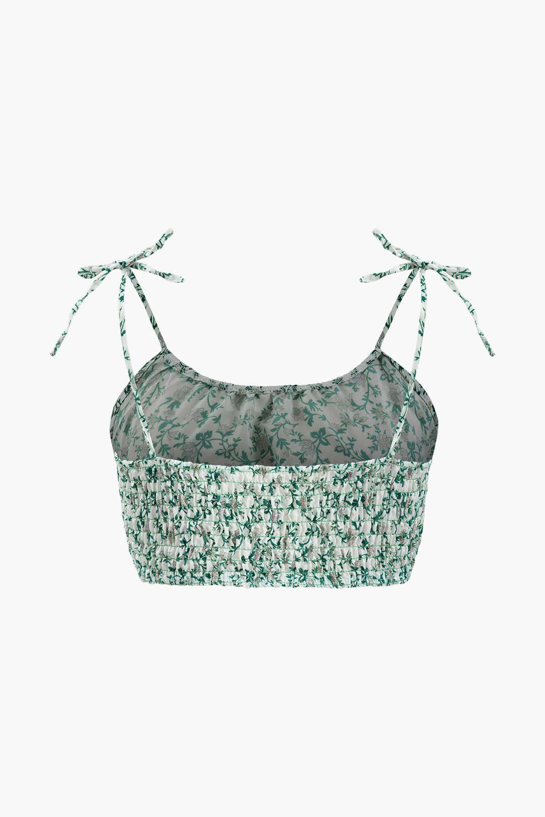 Floral Print Tie Strap Cami Top And Mini Skirt Set sold by Micas product image thumbnail 4