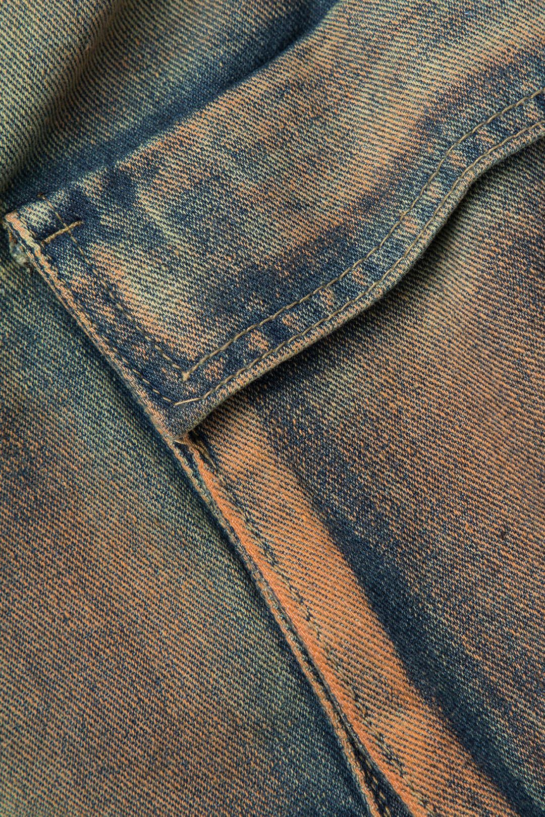 Flap Pocket Denim Mini Skirt sold by Micas product image thumbnail 9