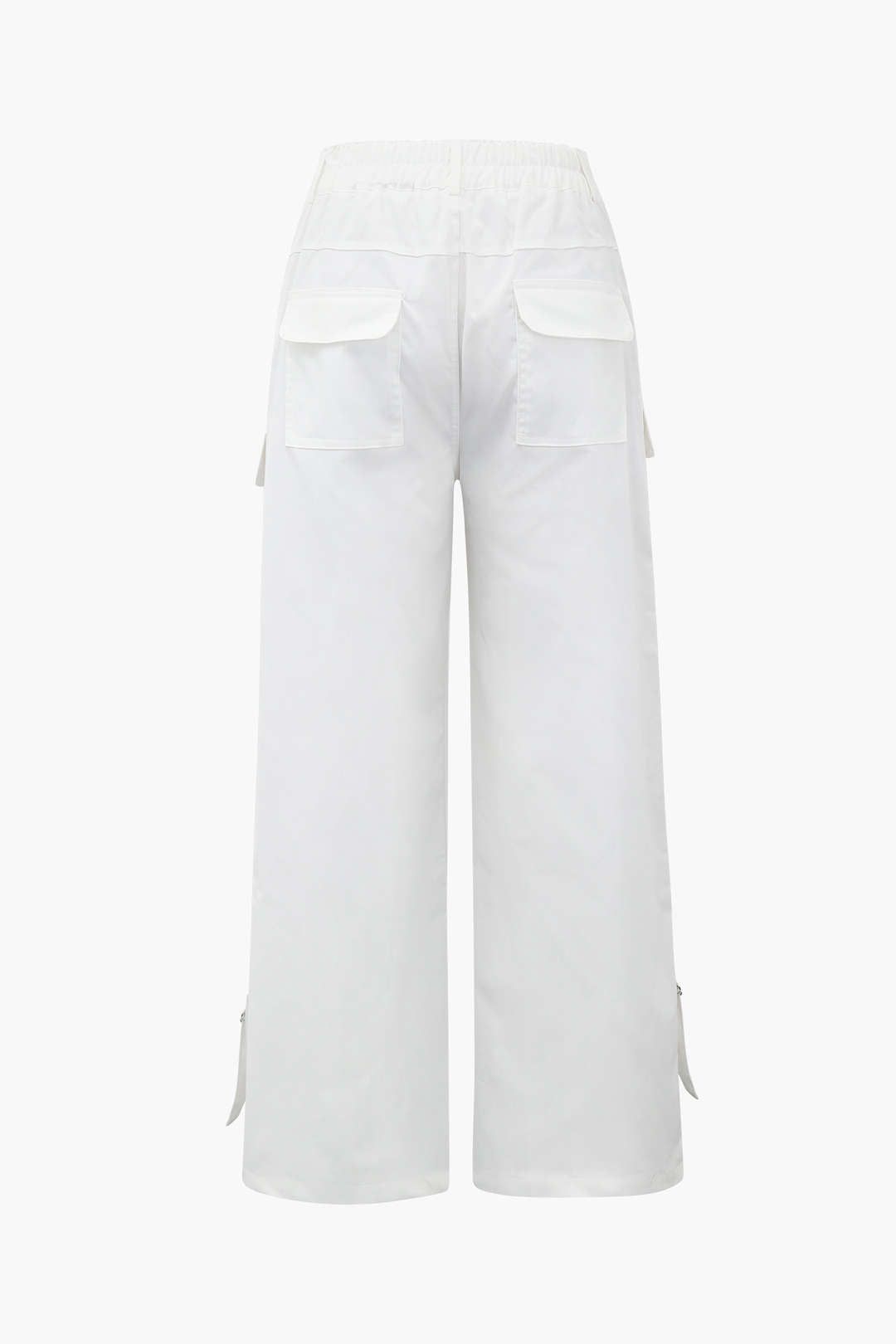 Flap Pocket Wide Leg Cargo Pants sold by Micas product image thumbnail 2