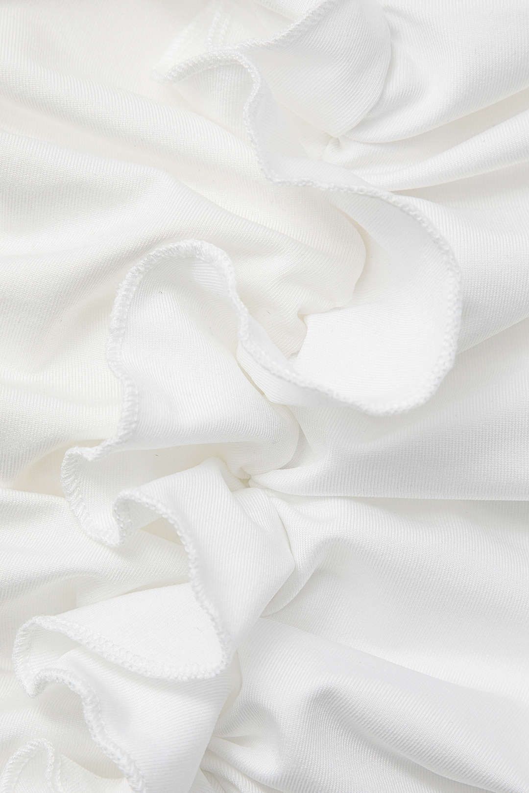 Asymmetric Ruffle Ruched Slit Skirt sold by Micas product image thumbnail 5