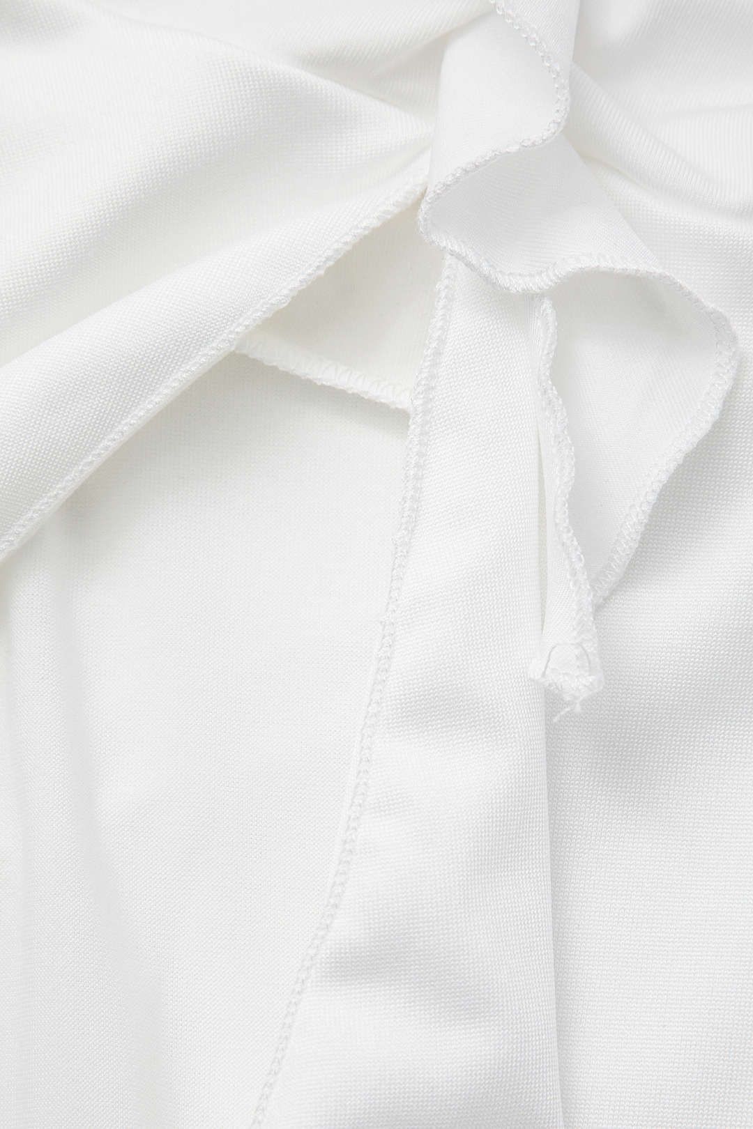 Asymmetric Ruffle Ruched Slit Skirt sold by Micas product image thumbnail 4