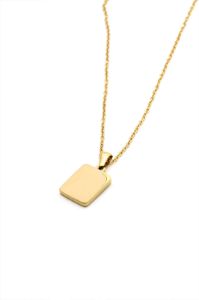 M Pendant Necklace sold by Micas