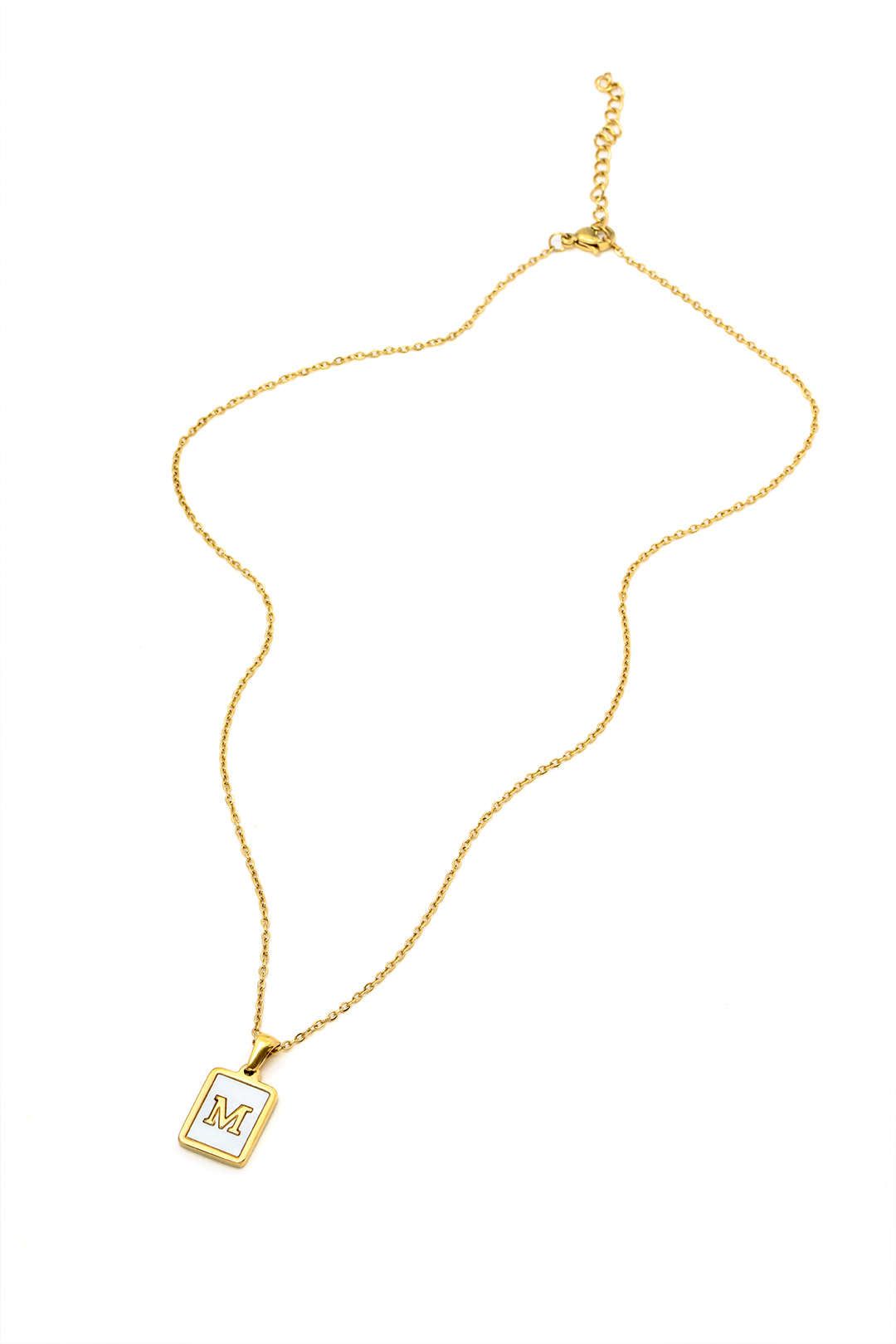 M Pendant Necklace sold by Micas product image thumbnail 2