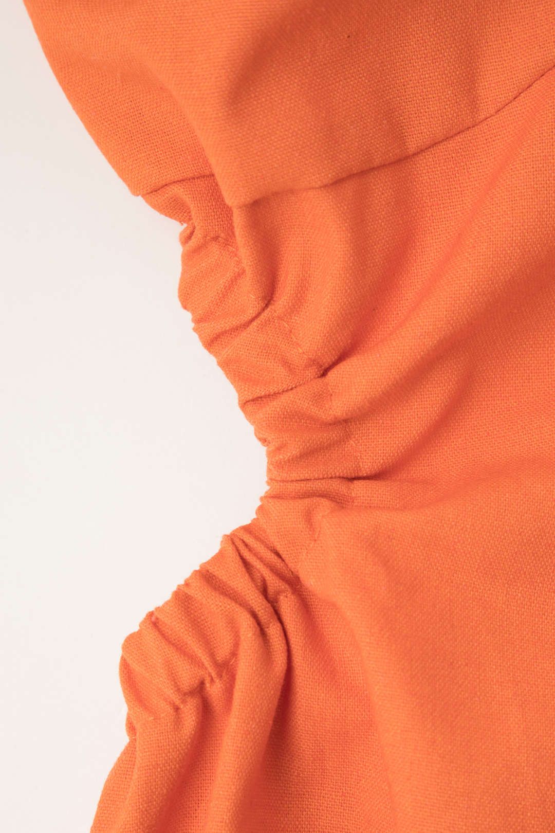 Linen Backless Slit Maxi Dress sold by Micas product image thumbnail 3