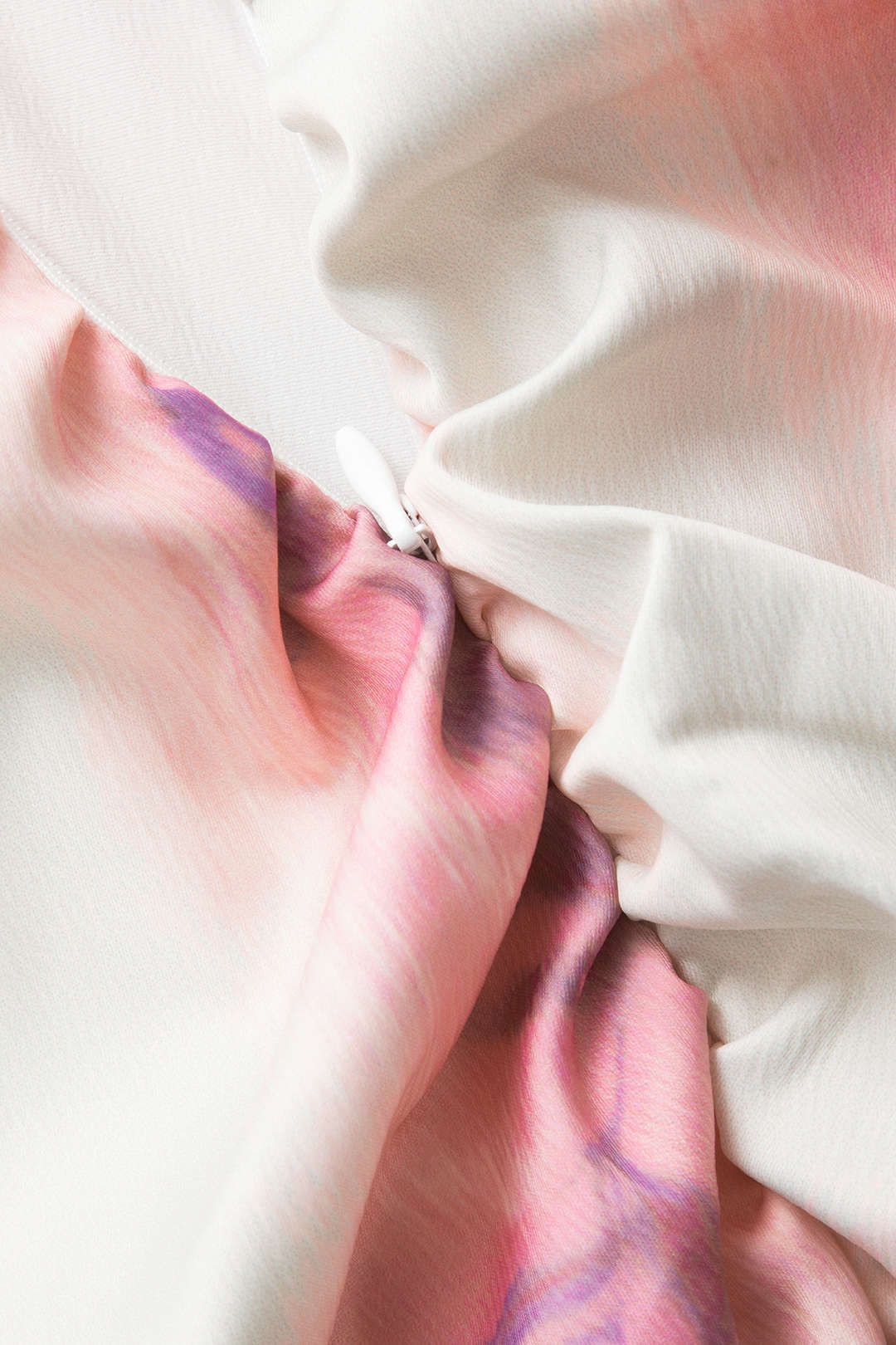 Floral Print Satin Ruched Midi Skirt sold by Micas product image thumbnail 4