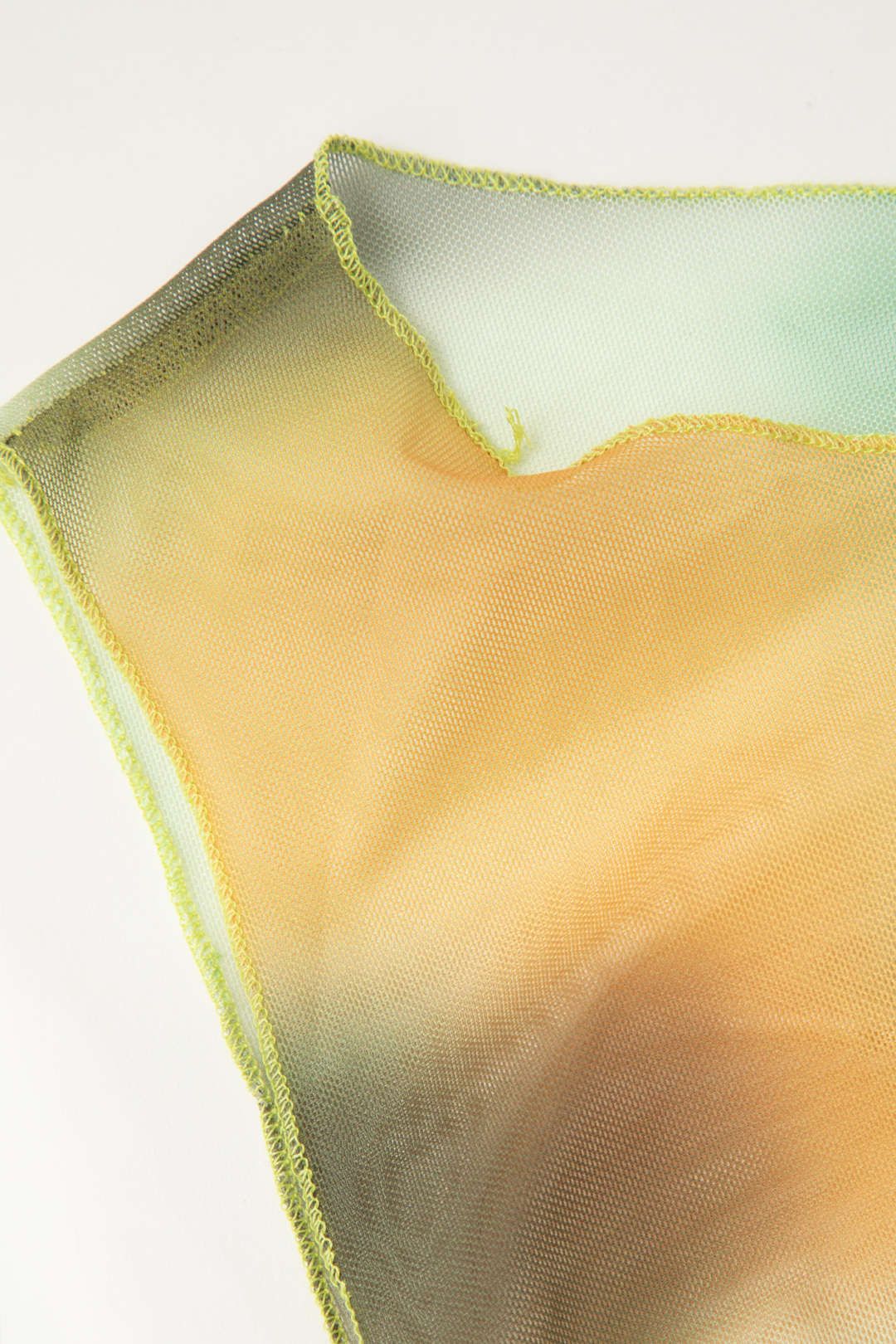 Tie Dye Mesh Ruched Sleeveless Midi Dress sold by Micas product image thumbnail 6