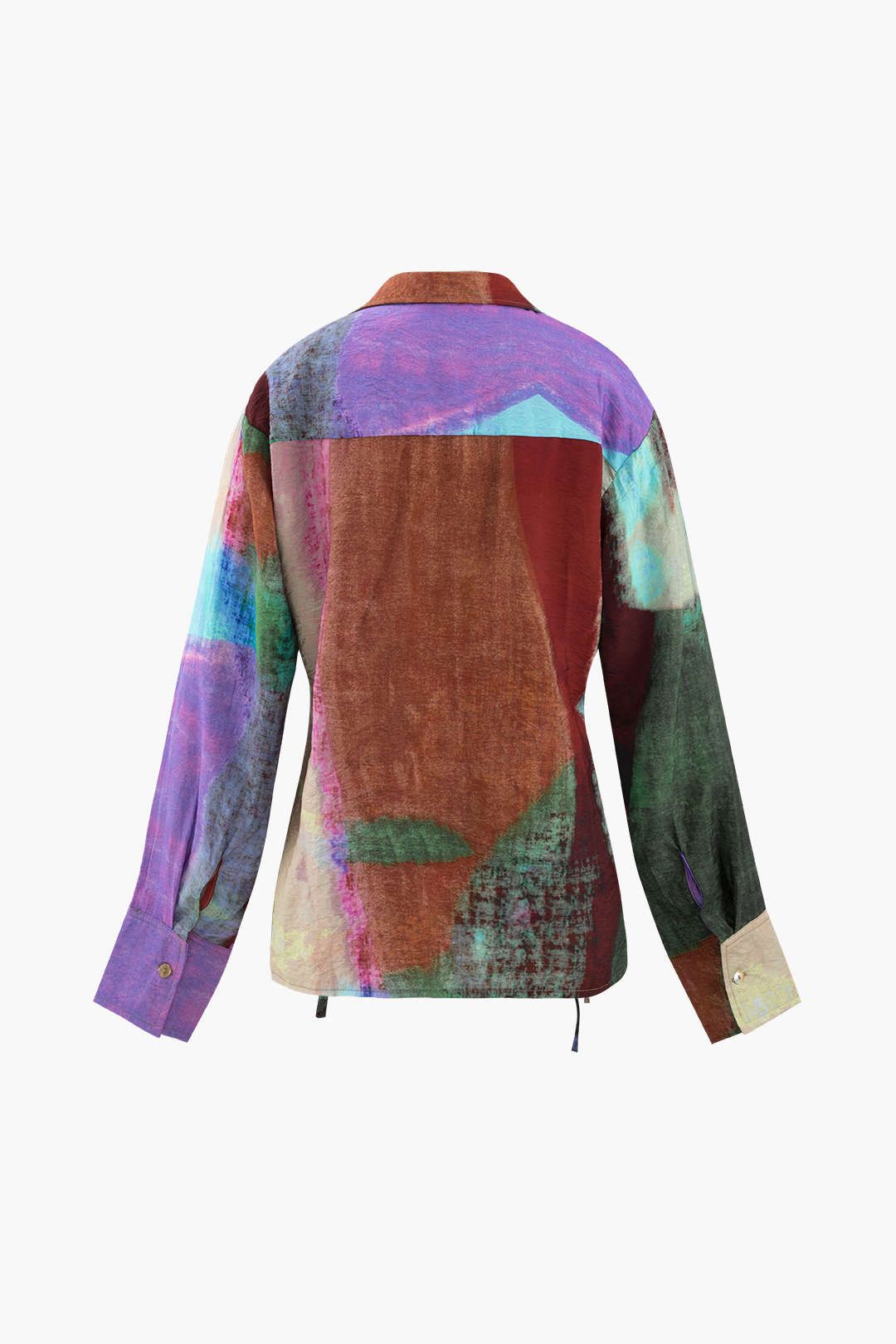 Multicolor Print Tie Detail Blouse sold by Micas product image thumbnail 2