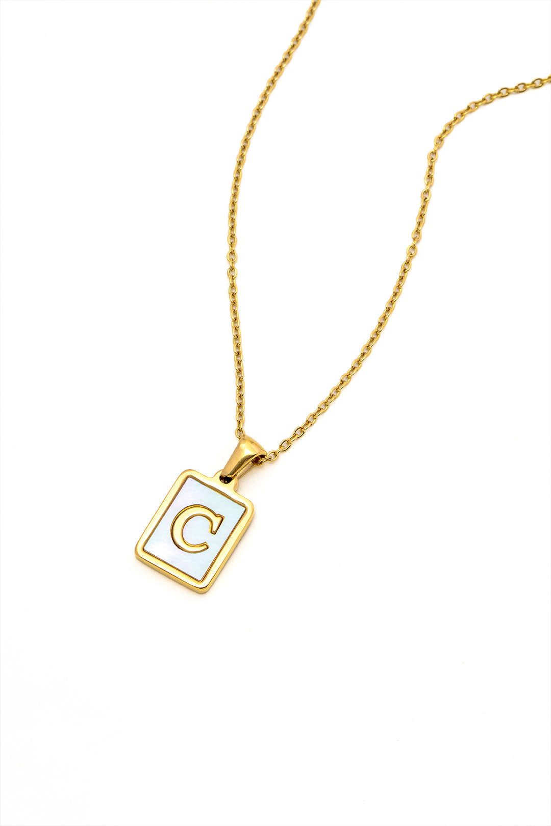 C Pendant Necklace sold by Micas product image thumbnail 3