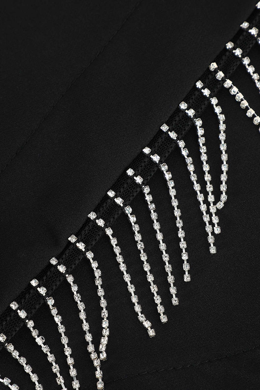 Fringe Hem Wrap Mini Dress sold by Micas product image thumbnail 3