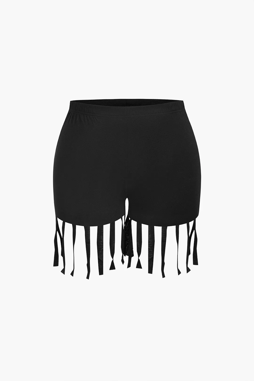 Plus Size Top And Fringe Shorts Set sold by Micas product image thumbnail 3