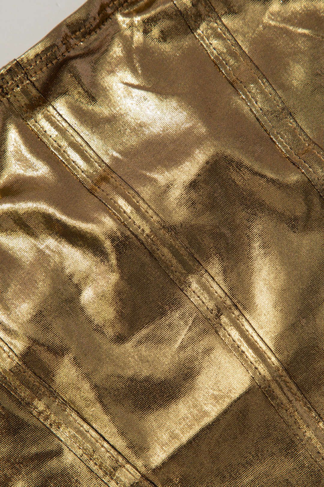 Metallic Tube Top And Asymmetric Mini Skirt Set sold by Micas product image thumbnail 6