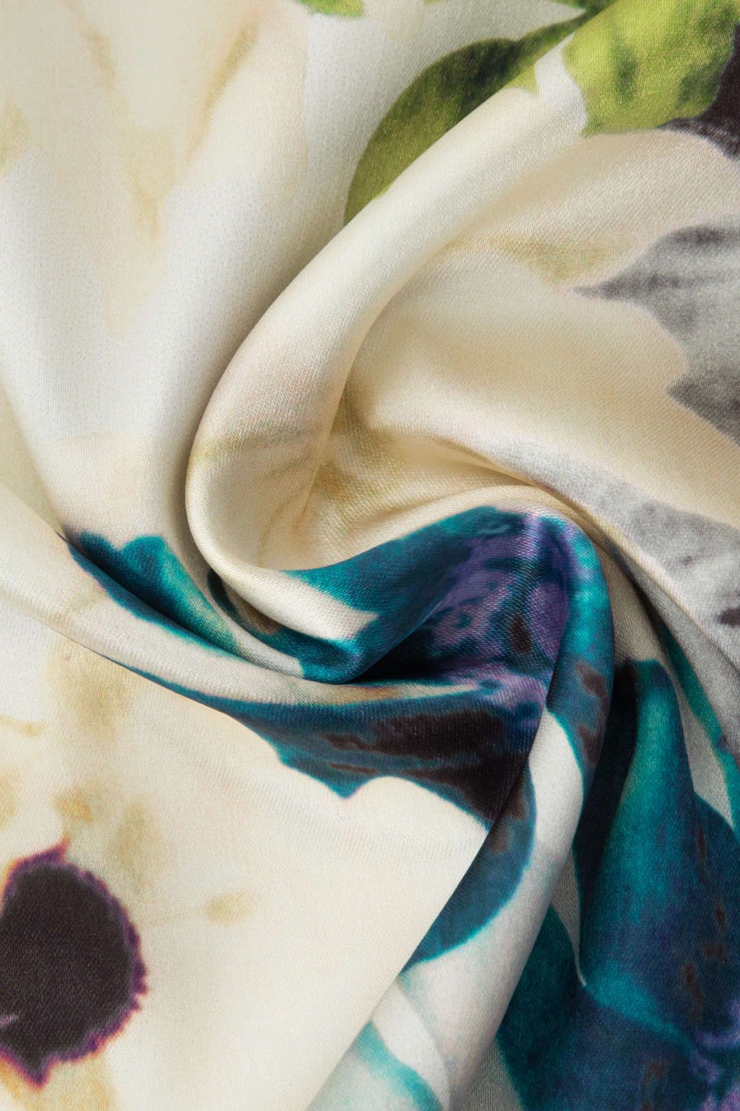 Floral Print Satin Tie Back Midi Dress sold by Micas product image thumbnail 3