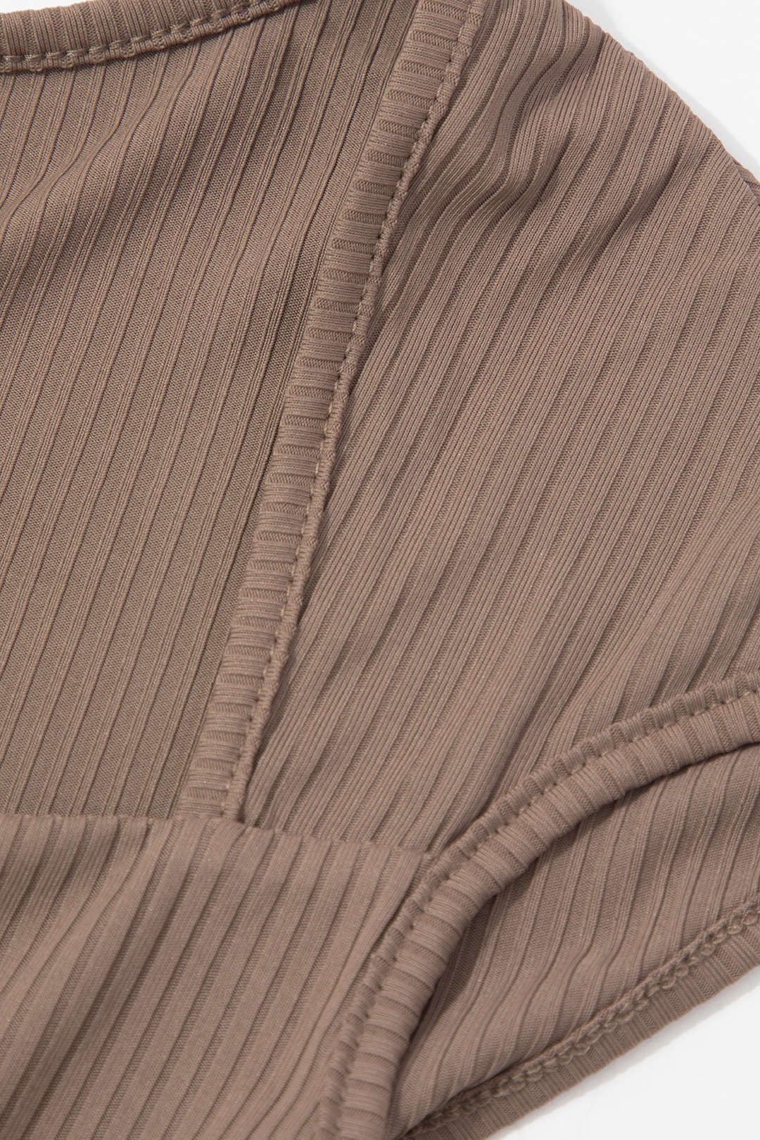 Square Neck Cut Out Crop T-Shirt sold by Micas product image thumbnail 3