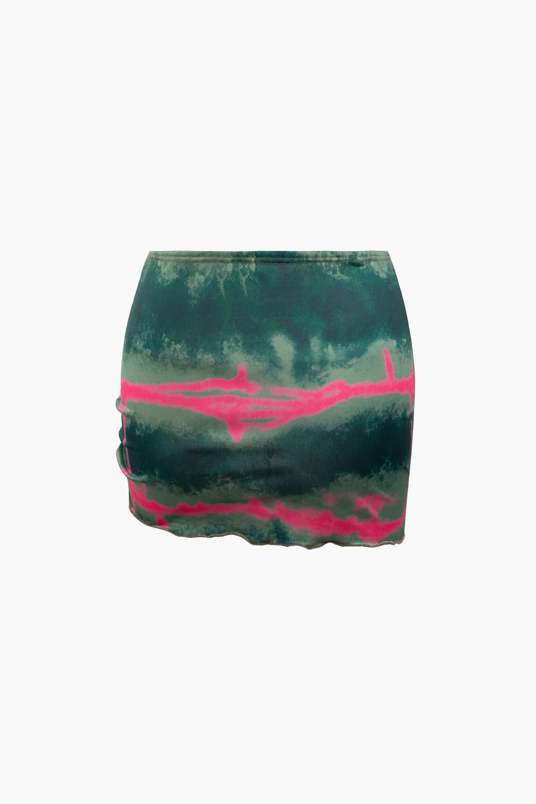 Tie Dye Lace Trim Cami Top And Mini Skirt Set sold by Micas product image thumbnail 5