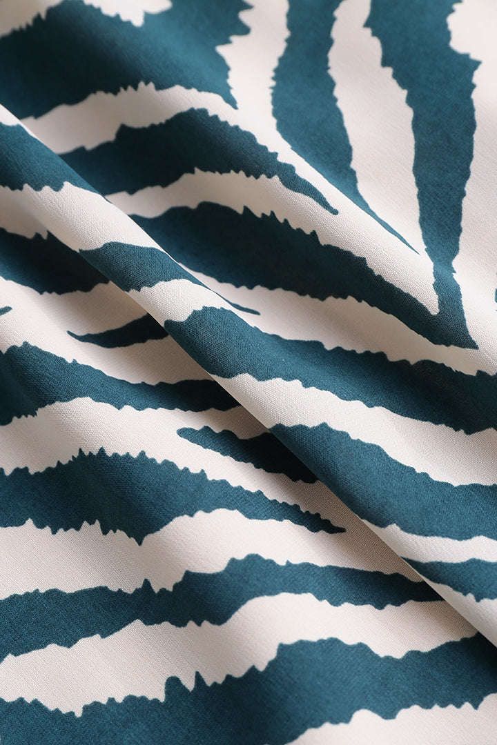 Zebra Print Split Mini Dress sold by Micas product image thumbnail 3