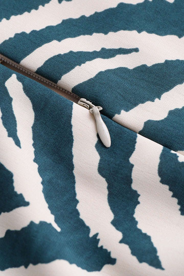 Zebra Print Split Mini Dress sold by Micas product image thumbnail 2