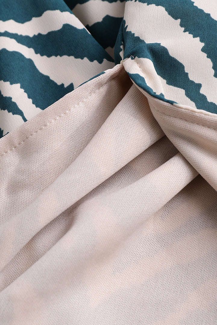 Zebra Print Split Mini Dress sold by Micas product image thumbnail 4