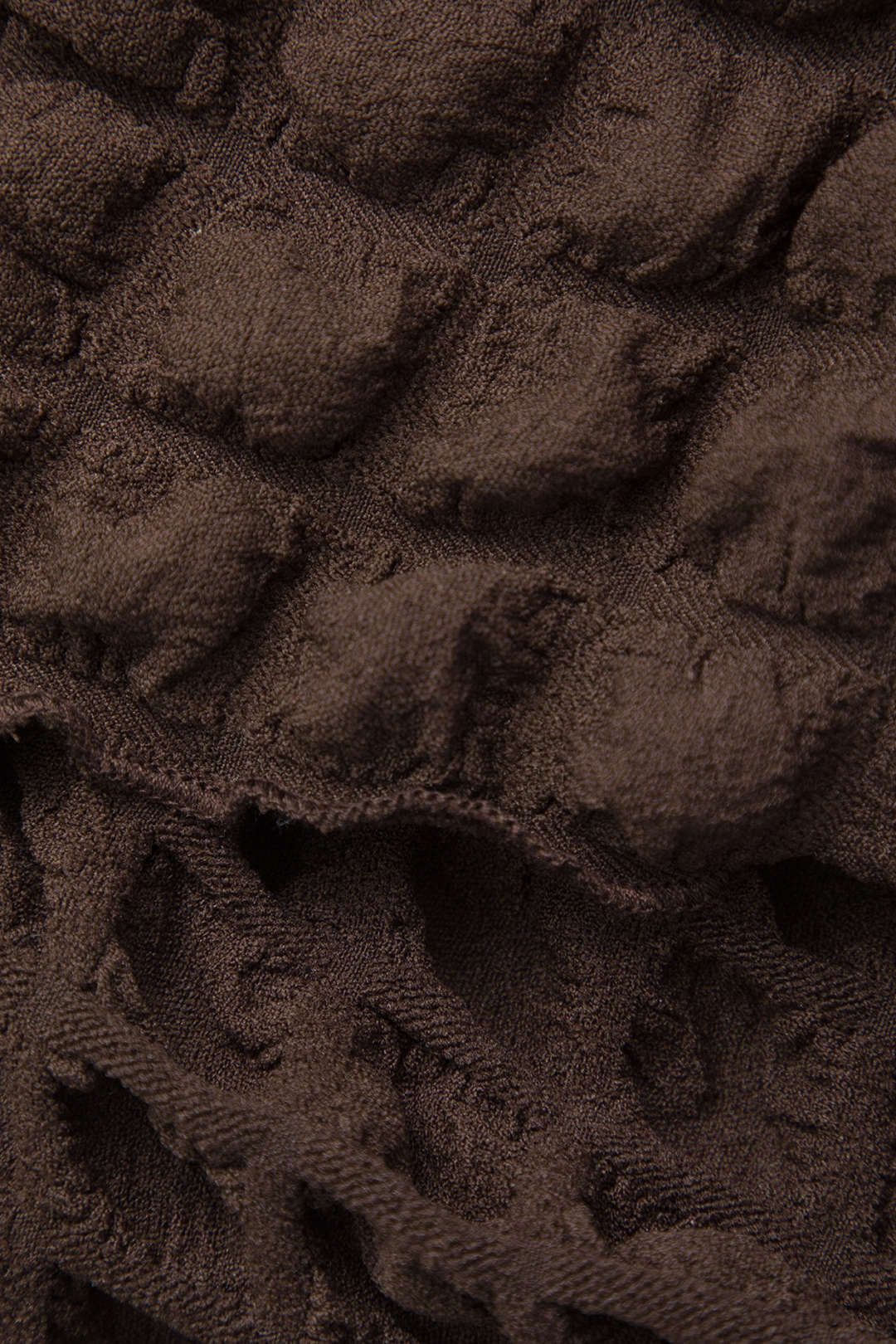 Popcorn Textured V-neck Collar Tie Front Top And Mini Skirt Set sold by Micas product image thumbnail 6