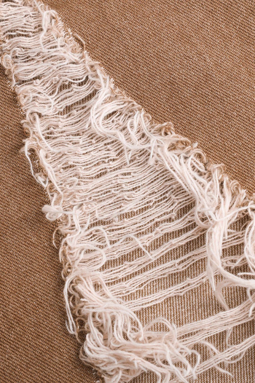 Frayed Slit Denim Midi Skirt sold by Micas product image thumbnail 5