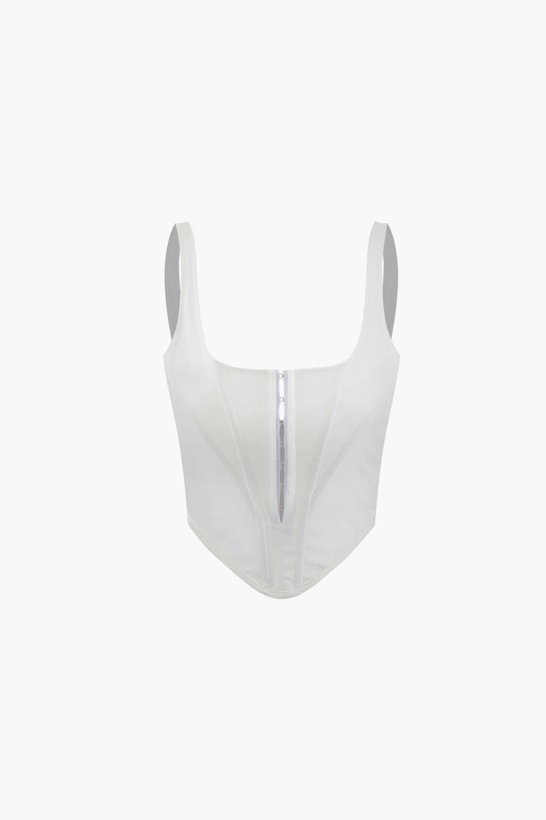 U-neck Hook And Eye Corset Top sold by Micas