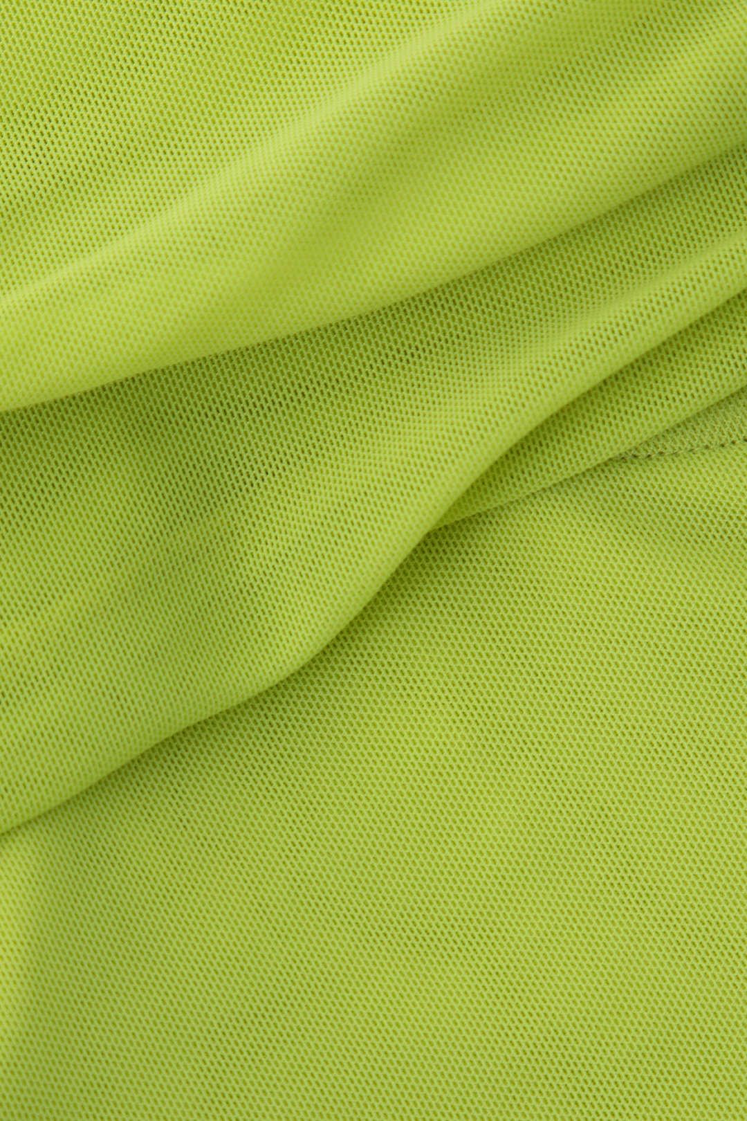 Asymmetric Strap Mesh Corset Top sold by Micas product image thumbnail 4