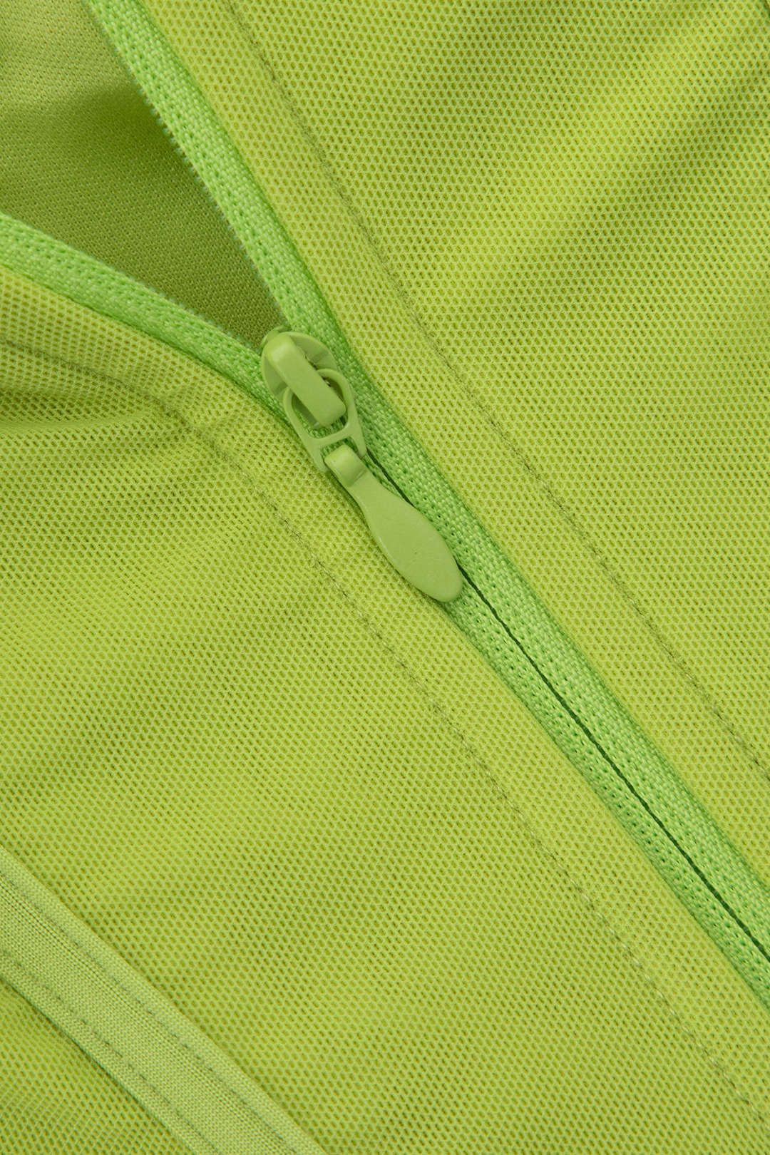 Asymmetric Strap Mesh Corset Top sold by Micas product image thumbnail 3