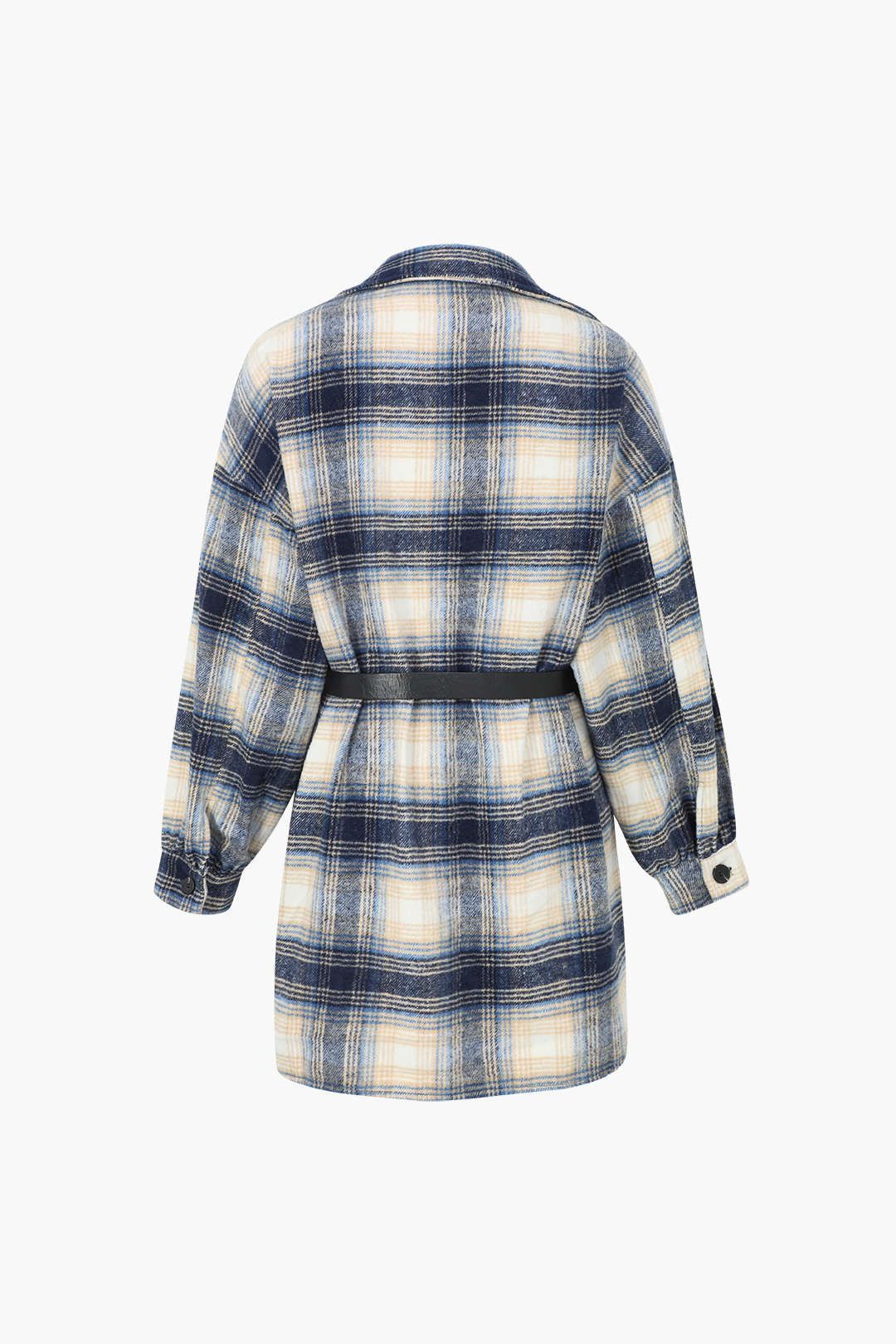 Checkered Jacket With Belt sold by Micas product image thumbnail 2