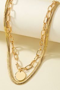 Layered Chain Necklace sold by Micas