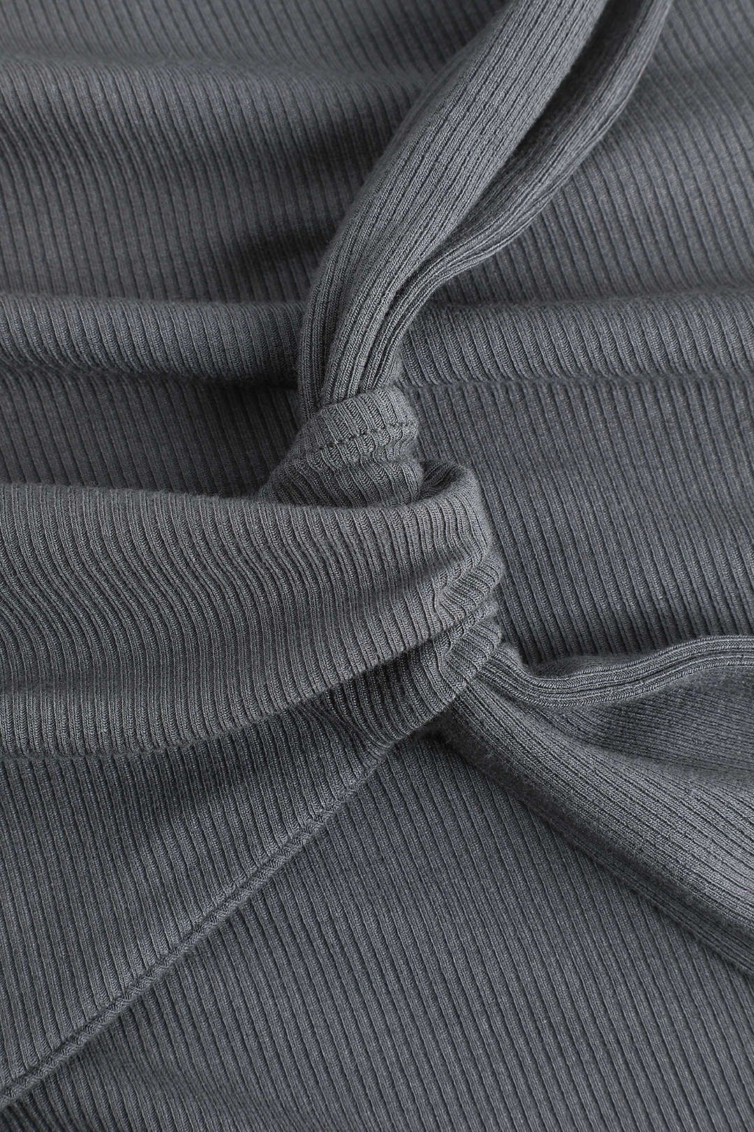 Ribbed Short Sleeve T-Shirt sold by Micas product image thumbnail 4