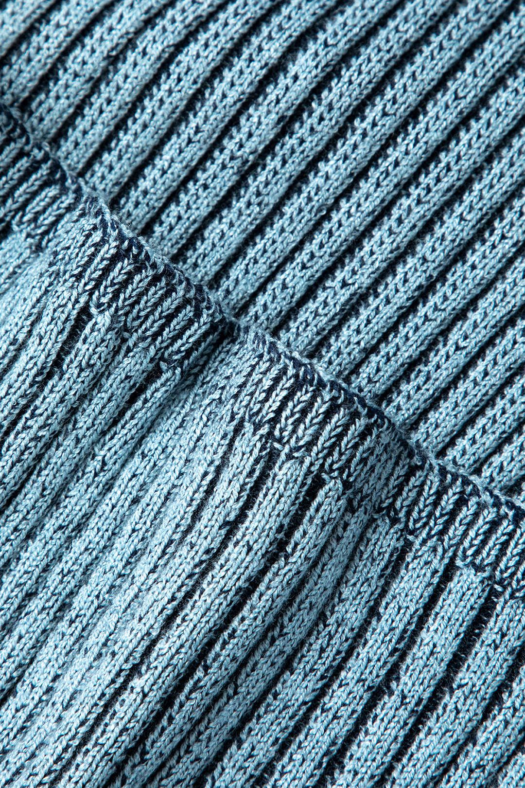 Backless Rib Knit Long Sleeve Mini Dress sold by Micas product image thumbnail 4